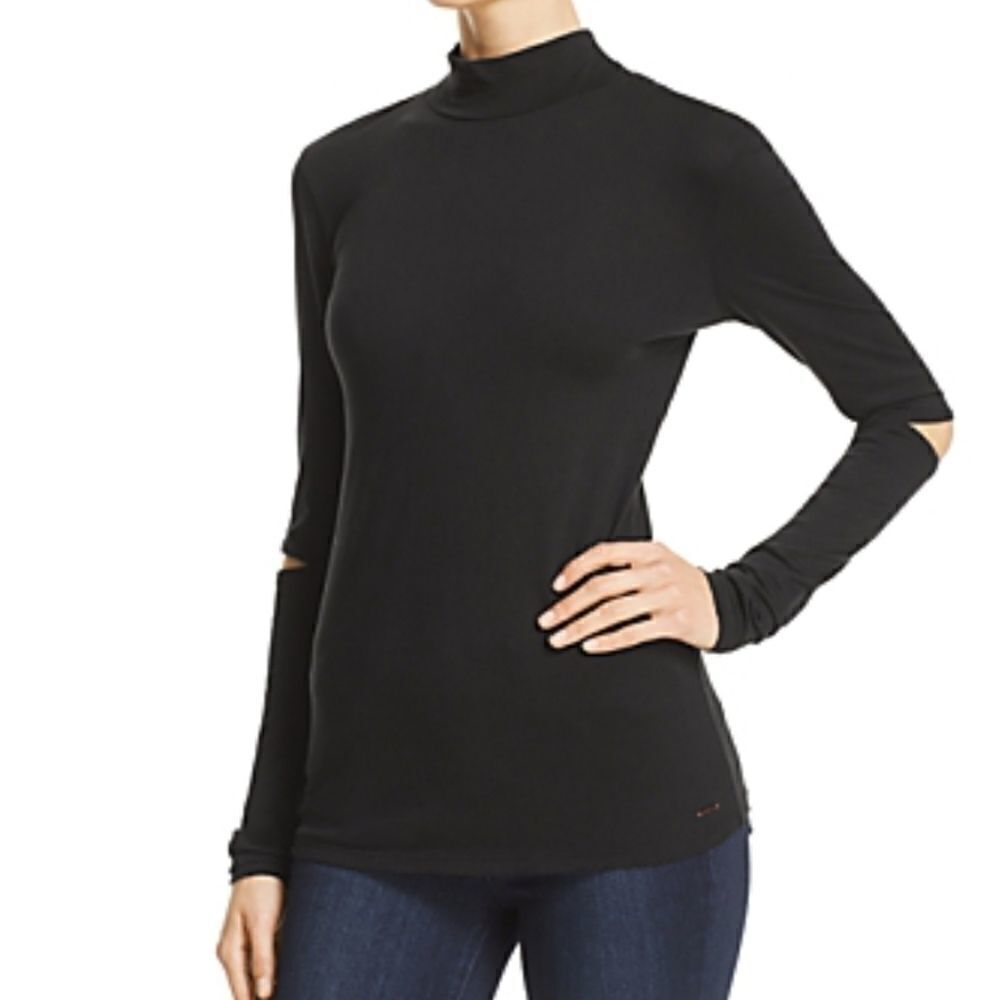 n:PHILANTHROPY WHITE mock neck top